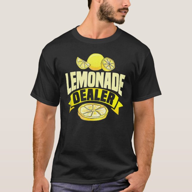 Camiseta Lemonade Dealer Lemon Stand Juice Store Sweet (Anverso)