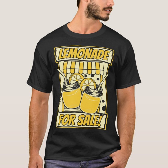 Camiseta Lemonade For Sale Cardboard Lemon Juice Lemonade S (Anverso)