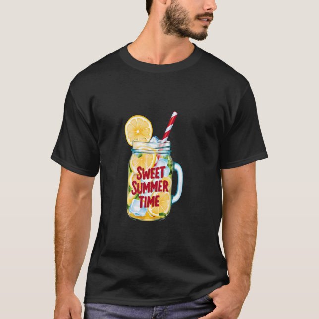 Camiseta Lemonade lemon slayo tarro dulce verano nos (Anverso)
