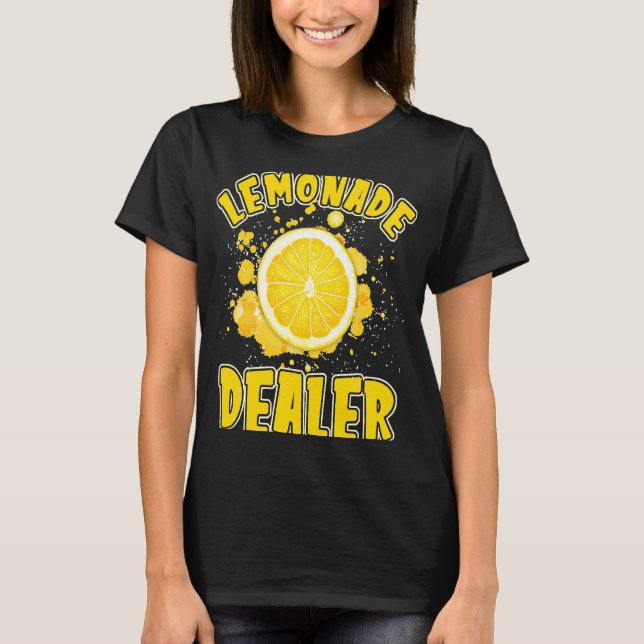 Camiseta Lemonade Lemonade Dealer Mujeres Niños (Anverso)