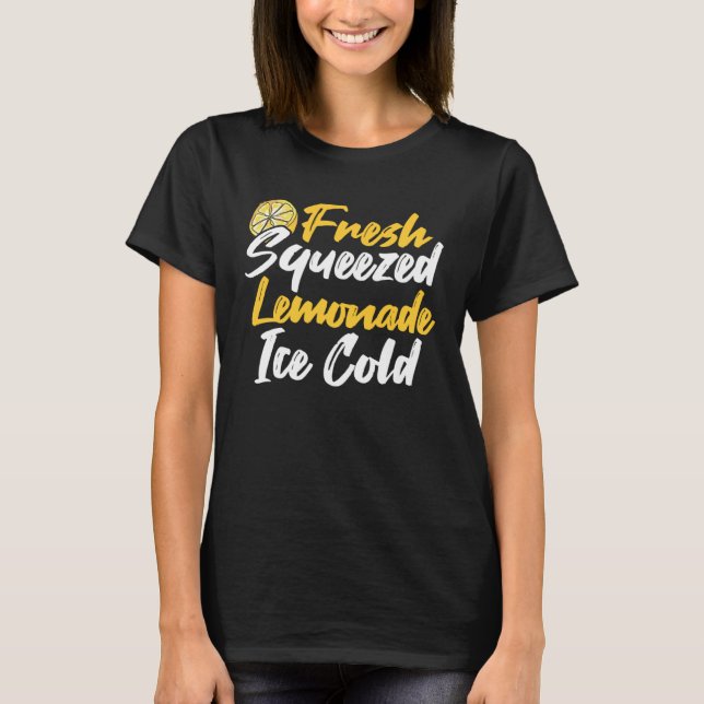 Camiseta Lemonade Nerd Lemonade Para La Venta Soporte Lemon (Anverso)