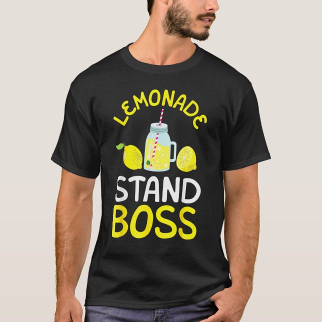 Camiseta Lemonade.Stand.Boss.Lemon.Jugo (Anverso)