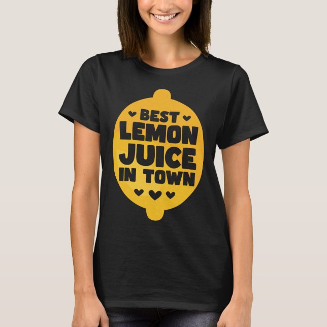 Camiseta Lemonade Stand Business Boss Sell Lemon Juice Crew (Anverso)