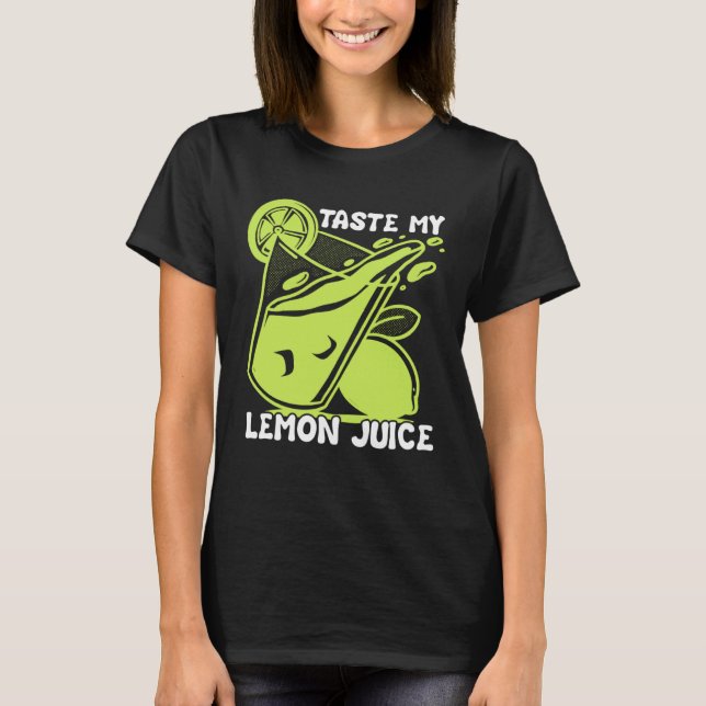 Camiseta Lemonade Stand Business Boss Sell Lemon Juice Crew (Anverso)