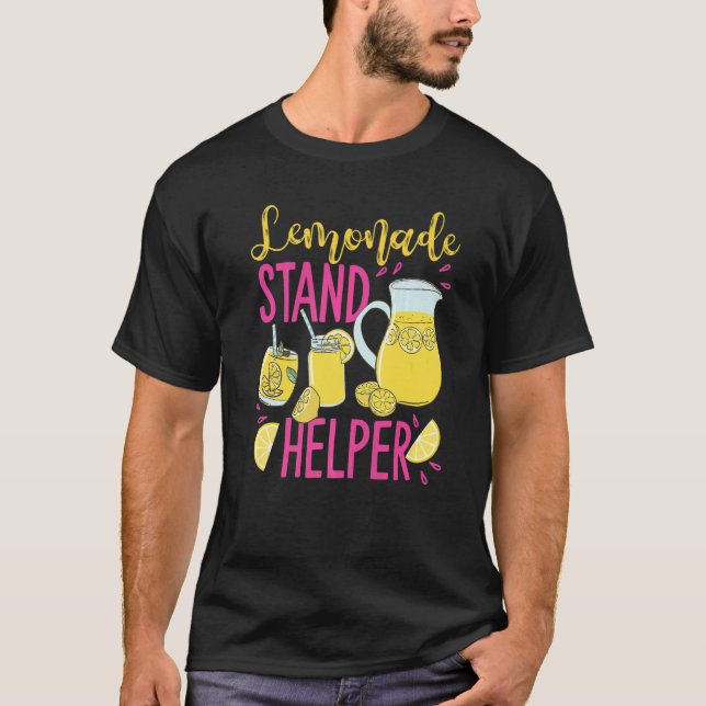 Camiseta Lemonade Stand Helper For Crew  (Anverso)