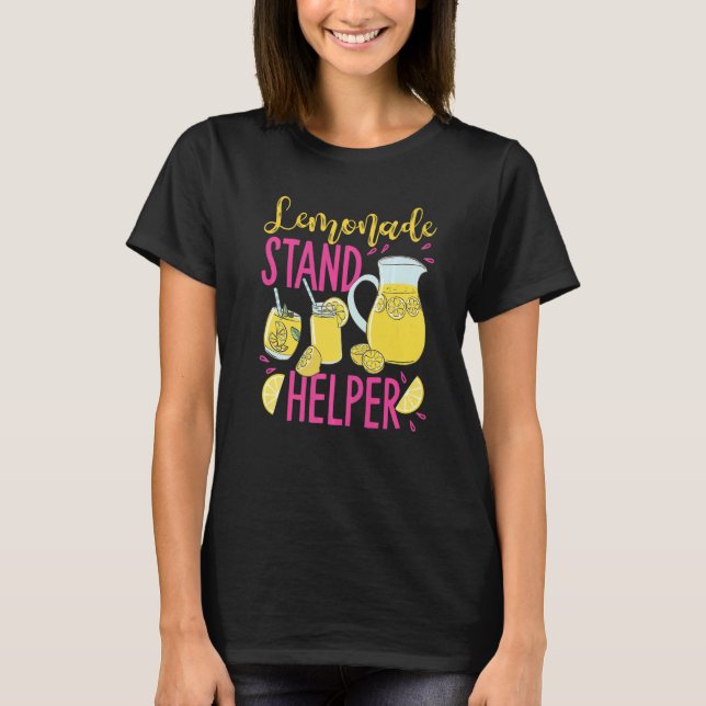 Camiseta Lemonade Stand Helper For Crew  (Anverso)