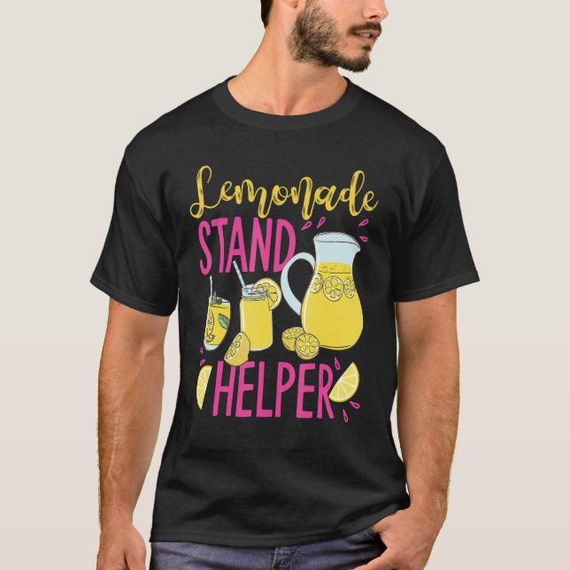 Camiseta Lemonade Stand Helper For Crew (Anverso)