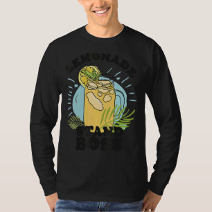 Camiseta Lemonade Stand Jefe de Jugo de Limón Citrus Summer