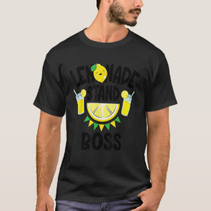 Camiseta Lemonade Stand Jefe Niños Padres