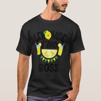 Camiseta Lemonade Stand Jefe Niños Padres