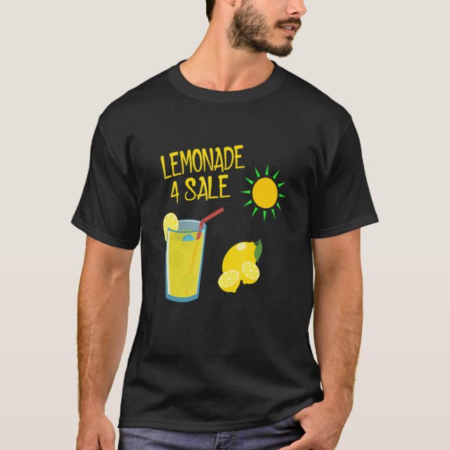 Camiseta Lemonade Stand Jugo de limón (Anverso)