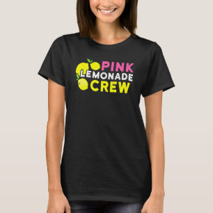 Camiseta Lemonade Stand Rosa Lemonade Crew Summer Fruem