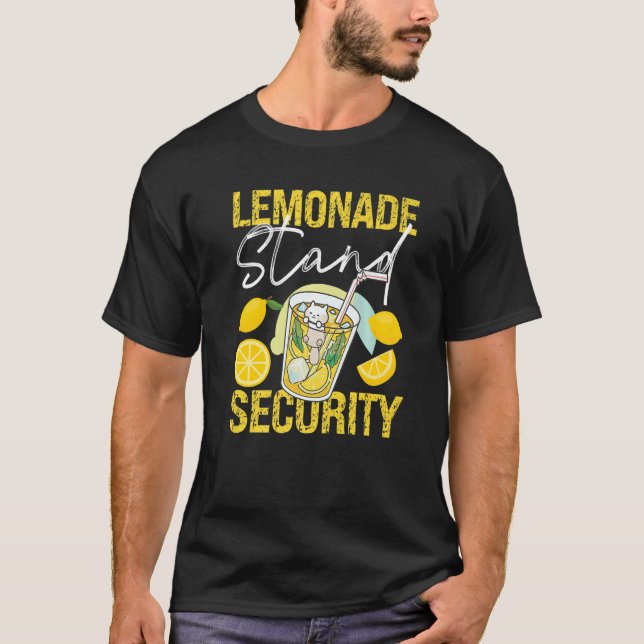 Camiseta Lemonade Stand Security  (Anverso)