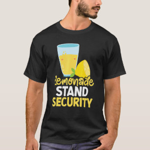 Camiseta Lemonade Stand Security Ice Lemon Jugo Lemonade C