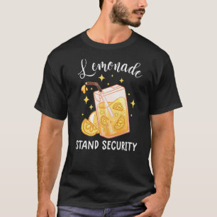Camiseta Lemonade Stand Security Lemon Juice Lemonade Crew