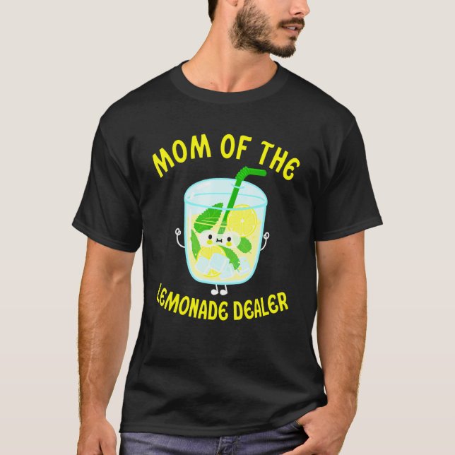 Camiseta Lemonade Stand Staff Mom Of Lemonade Dealer De (Anverso)