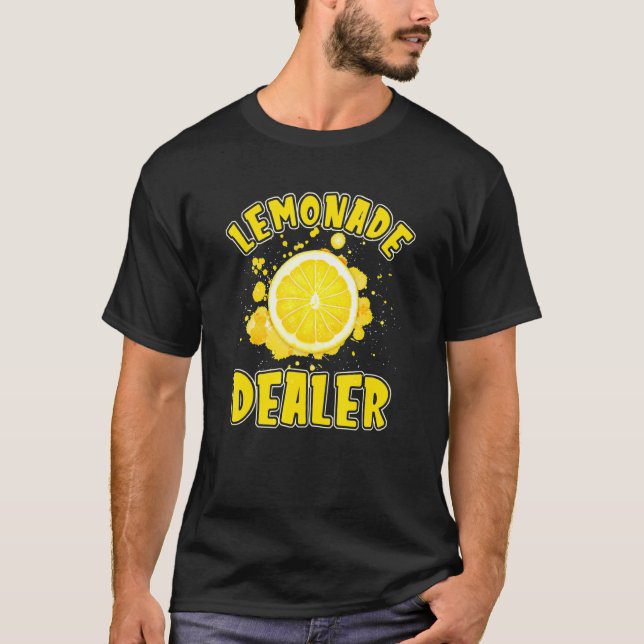 Camiseta Lemonade Tee Shirt Lemonade Dealer Mujeres Niños (Anverso)