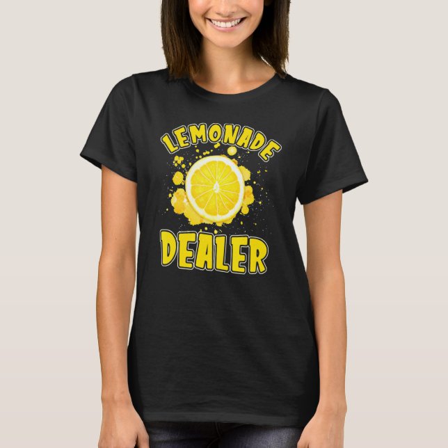 Camiseta Lemonade Tee Shirt Lemonade Dealer Mujeres Niños (Anverso)