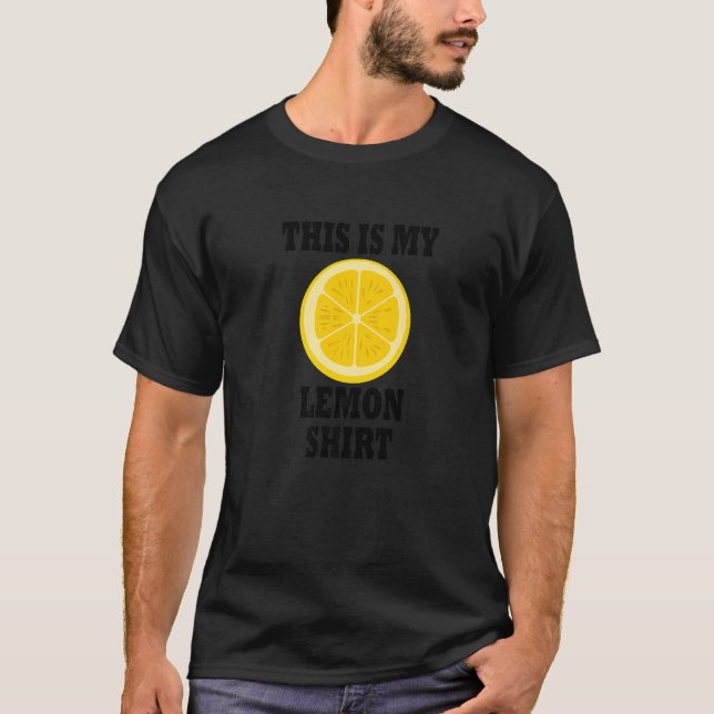 Camiseta Lemones Frutas Exóticas Verano de Limón Tropical (Anverso)