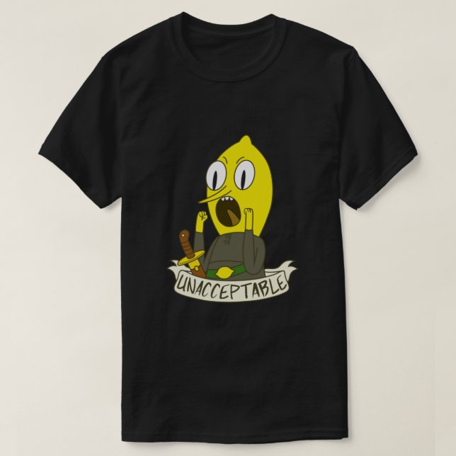 Camiseta Lemongrab (Diseño del anverso)