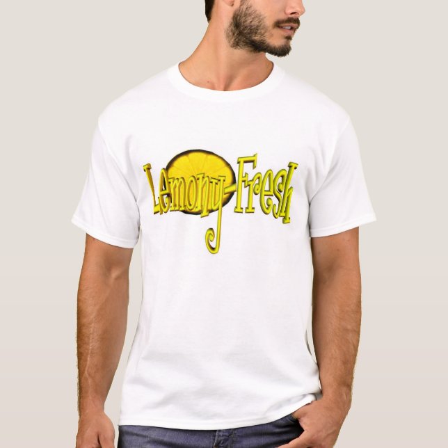 Camiseta Lemony-Fresco (camiseta fresca del limón) (Anverso)