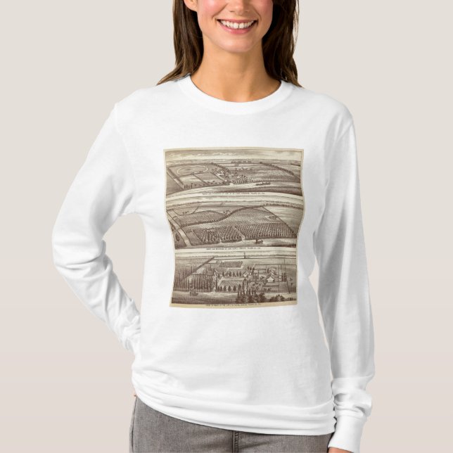 Camiseta Lemoore, ranchos de Armona (Anverso)