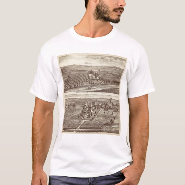 Camiseta Lemoore, ranchos de Armona (Anverso)