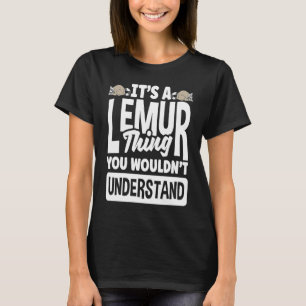 Camiseta Lemur Animal es cosa de los Lemur