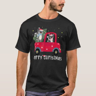 Camiseta Lemur Christmas Ornament Truck Tree Xmas