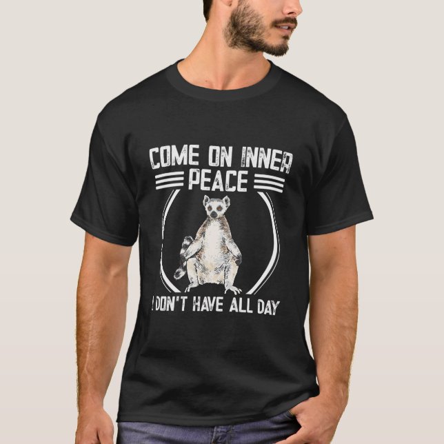 Camiseta Lemur con cola de anillo (Anverso)