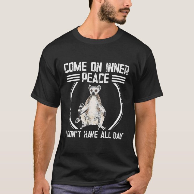 Camiseta Lemur con cola de anillo (Anverso)