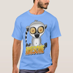 Camiseta Lemur Cute Kawaii toon 1