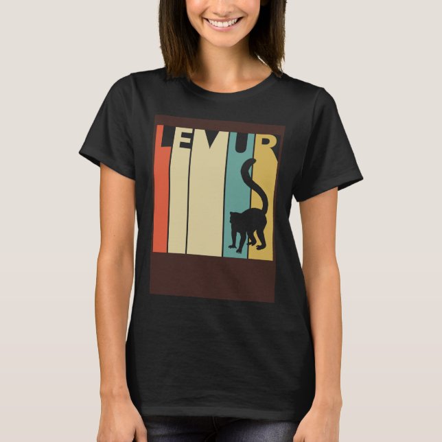 Camiseta Lemur   cute lémuroidea (Anverso)