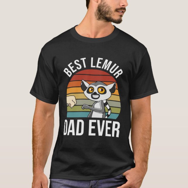 Camiseta Lemur Dad  Lemur (Anverso)