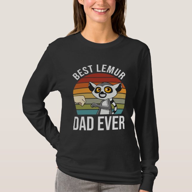Camiseta Lemur Dad  Lemur (Anverso)