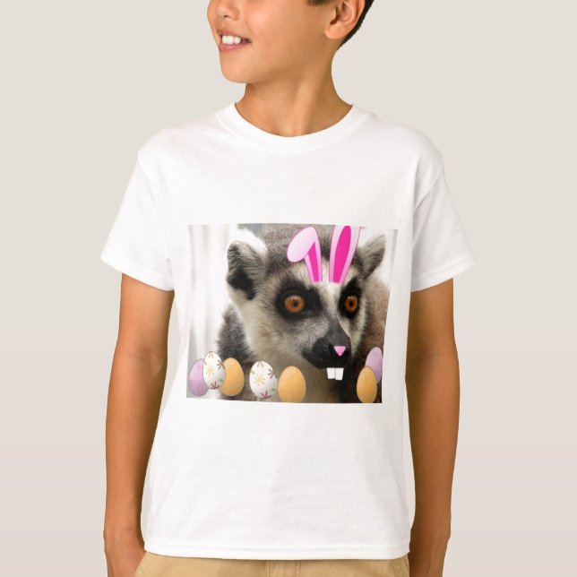 Camiseta Lemur de Pascua (Anverso)