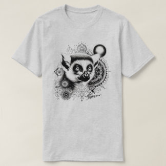Camiseta Lémur Geometría Sagrada Inundado