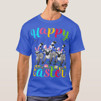 Camiseta Lemur Lover Funny Easter Egny Lemur Happy Eas