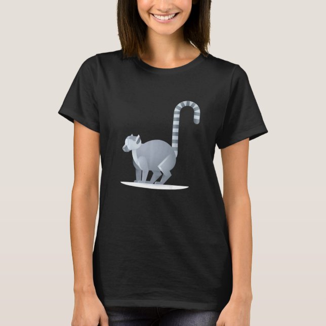 Camiseta Lemur Ring Taille Primate 1 (Anverso)