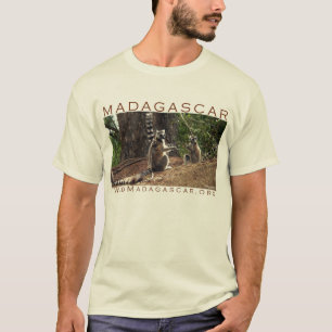 Camiseta Lemurs del Ringtail en Madagascar