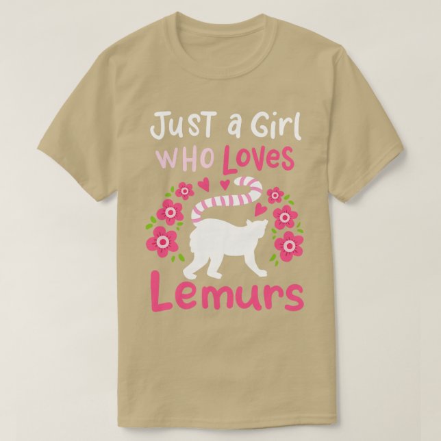 Camiseta Lemurs Lemur Lover (Diseño del anverso)