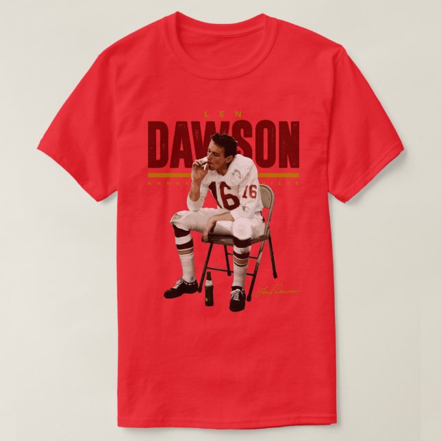 Camiseta Len Dawson Halftime Kids TShirt (Diseño del anverso)