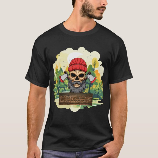 Camiseta leñador (Anverso)