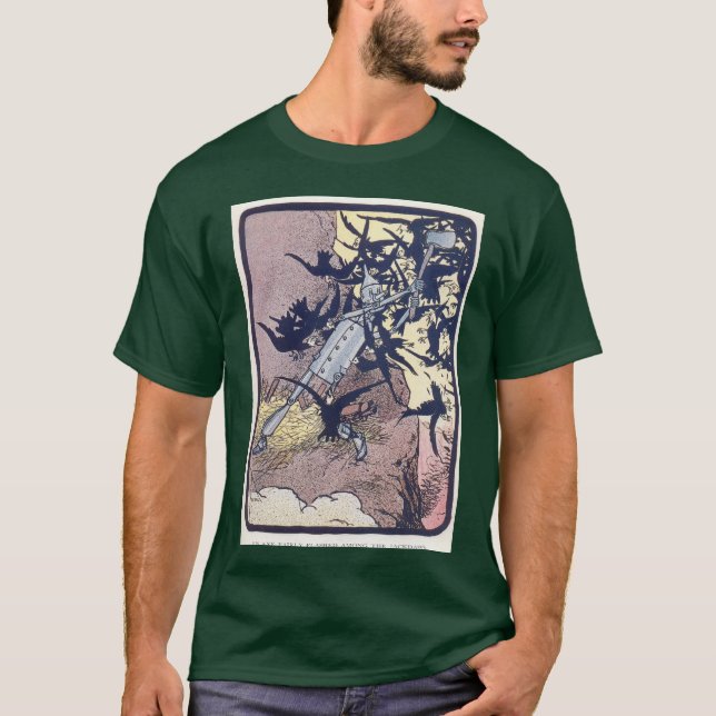 Camiseta Leñador de la lata (Anverso)