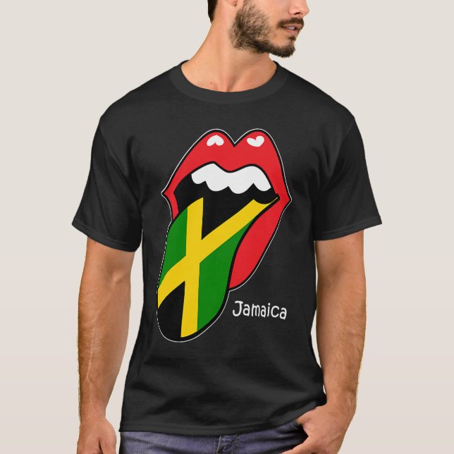 Camiseta Lengua de Jamaica (Anverso)