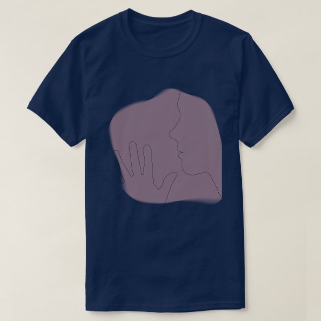 Camiseta Lengua de señas madre 1 (Diseño del anverso)