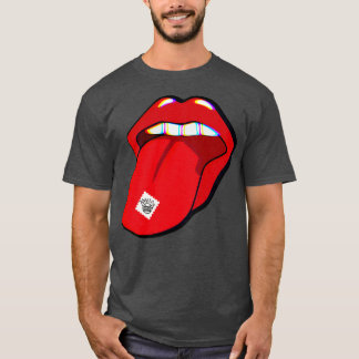 Camiseta Lengua Trippy de Ácido Boognish Tab