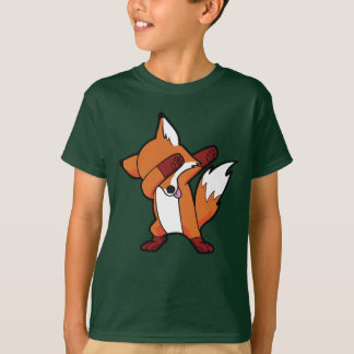 Camiseta Lenguado de la danza del Fox que frota Hip Hop