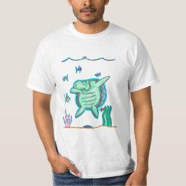 Camiseta Lenguado de la tortuga de Silas Hanneken
