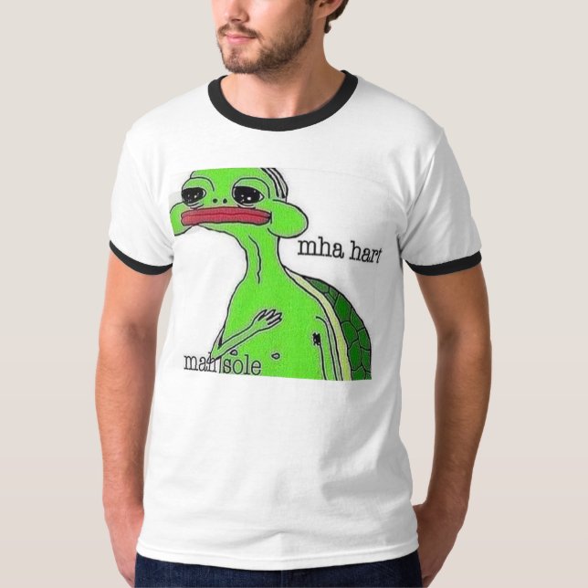 Camiseta Lenguado del Mah del ciervo de Mha (Anverso)